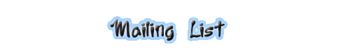 Mailing list