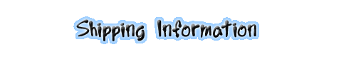 shipping information